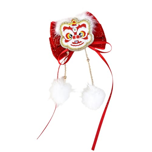 Chinesisches Neujahr Dragon Haircip Für Kostüm Festival Haarnadel Mädchen Bowtie Haare Barrettes Festival Haarzubehör von Fcnjsao