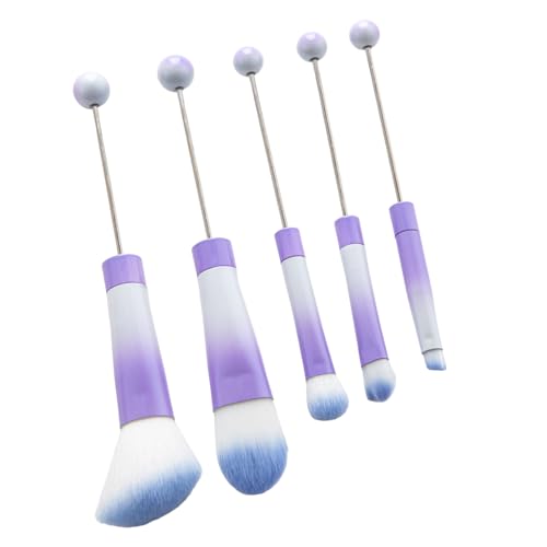Einzigartiges Make-up-Pinsel-Set mit Metallgriff, Perlen-Make-up-Pinsel für modische Frauen und Mädchen von Fcnjsao
