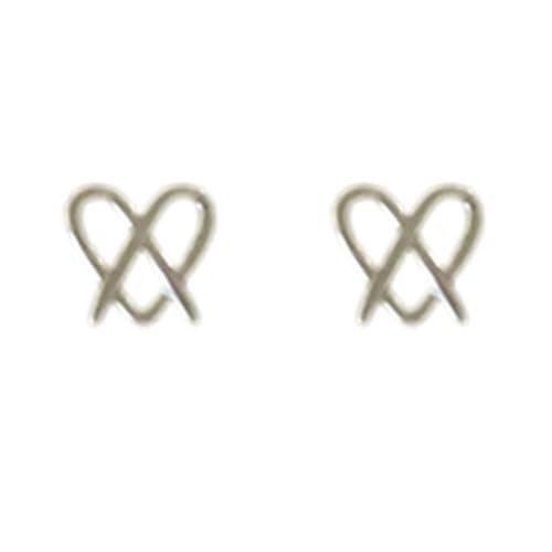 Fcnjsao Elegante Metallblumenohrohrohrohrohrohroelenstud von Fcnjsao