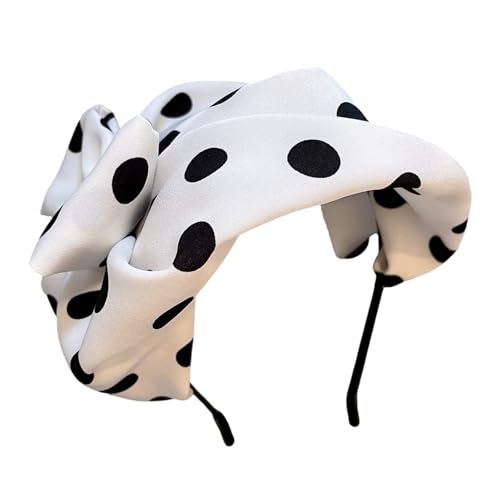 Elegante Muslins Haarband Atmungsaktiv Halbhut Stirnbänder Abendhaarreihe Für Stilvolle Frauen von Fcnjsao