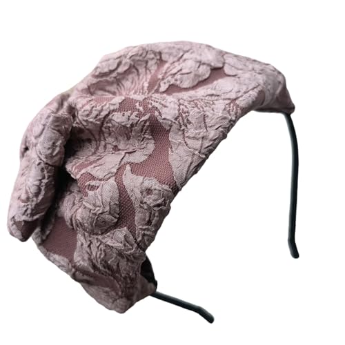 Eleganter Fascinator Mit Strukturierter Schleife Kopfbedeckung Für Mädchen Zarter Haarschmuck Kopfschmuck Aus Den 1920er Jahren von Fcnjsao