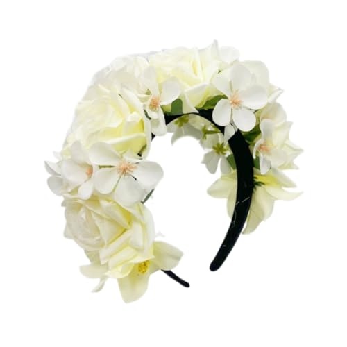 Elegantes Haarband In Blumenform Böhmischen Stil Für Mädchen Trendmodell Auftritte Hochzeit Party Schmuck von Fcnjsao