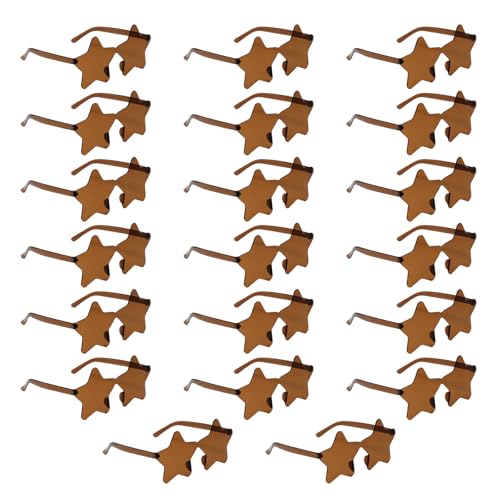 Fcnjsao 20 Stück Sternen-Sonnenbrillen, Unisex, Sternform, trendig, rahmenlos, für Damen und Herren, Outdoor-Aktivitäten, leicht, langlebig, Sonnenbrille, Teescheiben Fcnjsao 20 Stück Sternen-Sonnenbrillen, Unisex, Sternform, trendig, rahmenlos, für Damen und Herren, Outdoor-Aktivitäten, leicht, langlebig, Sonnenbrille, Teescheiben von Fcnjsao