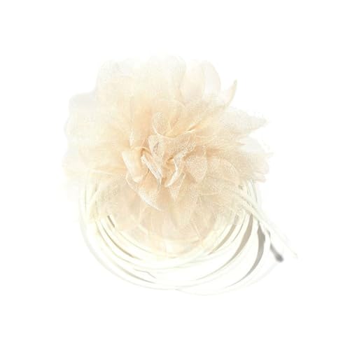 Fcnjsao Damen-Halskette, Brautschmuck, Hochzeit, Party, Halskette, Blumen-Choker mit Blume, schöner Party-Schmuck, Stoffblumenketten, Stoff von Fcnjsao