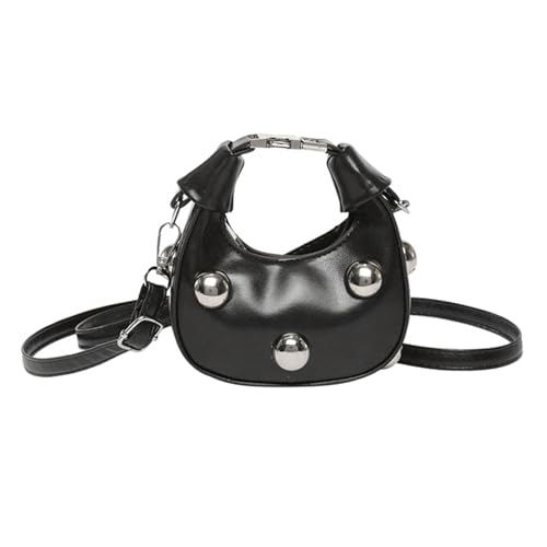 Fcnjsao Damen PU Leder Crossbody Bag Stylische Schulter Kleine Handtasche Retro Boten Einkaufsdating Für Tägliche Frauen Schulter Einfacher Crossbody PU Leder Messenger Kleine Handtasche von Fcnjsao