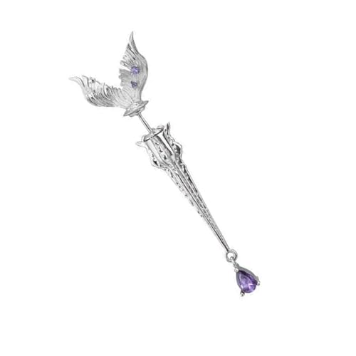 Fcnjsao Dunkle Styles Alloy Ohrstifte Mit Einzigartigen Fischschwanz Piercing Designs Für Mode Enthusiasten Und Trendsetters von Fcnjsao
