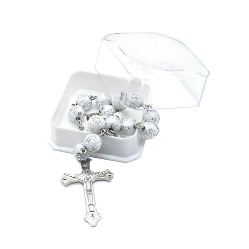 Fcnjsao Fashion Ins Hip Hop Retro Perlenkette Schlüsselbeinkette Damen Sweet Punk Anhänger Männer und Frauen von Fcnjsao