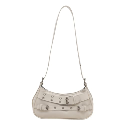 Fcnjsao Frauen Tasche Einfache Schultermodische Achselbärke PU Leder Crossbody Achselpendel Pendeln Für Tägliche PU Leder Crossbod von Fcnjsao