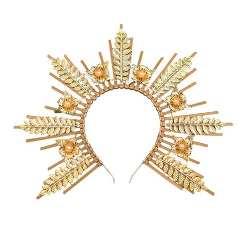 Fcnjsao Goddes Inspire Medusas Kronen Tiaras Stirnband Mode-Accessoire für Themenpartys und Cosplay-Events tägliche Freizeitkleidung von Fcnjsao