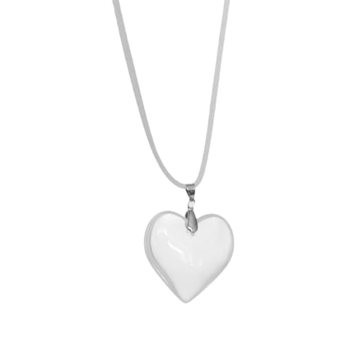 Fcnjsao Große Herz-Halskette, Kristall-Herz-Anhänger, Schlüsselbein-Kette, Romantik-Herz-Choker, Jubiläen für Frauen, Mädchen, Teenager, Liuli Fcnjsao Große Herz-Halskette, Kristall-Herz-Anhänger, Schlüsselbein-Kette, Romantik-Herz-Choker, Jubiläen für Frauen, Mädchen, Teenager, Liuli von Fcnjsao