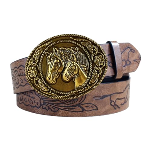 Fcnjsao Mädchen Retro Taillengürtel Für Tägliches Kostüm Blumenschmuck Taillenkörperschmuck Für Party Jeansgürtel Westerngürtel von Fcnjsao