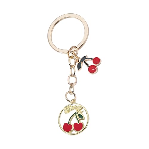 Fcnjsao Mehrzweckstädte Mit Cherrys Heart and Plant Charm Pendelless Accessoire Für Frauen Mädchen Als Personalisierte Geschenke von Fcnjsao
