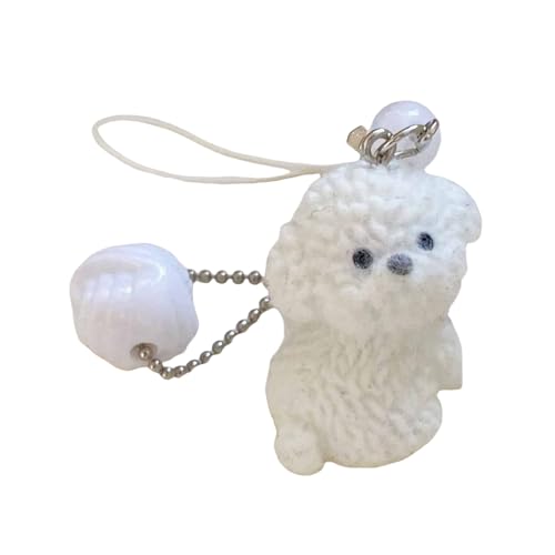 Fcnjsao Multifunktionales Hunde Telefon Lanyard Mode Hund Keyring Hundehängeverzierung Perfekt Für Jugendliche Erwachsene Und Frauen von Fcnjsao