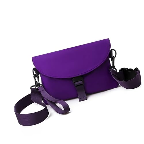 Fcnjsao Reisefreundliche Herren Crossbody Tasche Praktische Brustbeutel Wasserdichte Designs Satchel Geldbörse Für Alltägliche Abenteuer Stofftasche von Fcnjsao