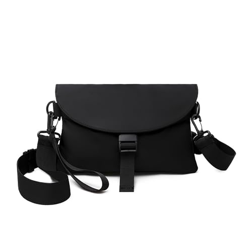 Fcnjsao Reisefreundliche Herren Crossbody Tasche Praktische Brustbeutel Wasserdichte Designs Satchel Geldbörse Für Alltägliche Abenteuer Stofftasche von Fcnjsao