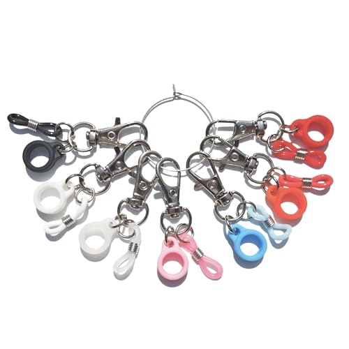 Fcnjsao Set Von 7 Multi Color Lanyard Stifthaltern Silikonstiftclip Mit Hummerverschluss Abzeichen Rollen Clips Für Den Täglichen Gebrauch Fcnjsao Set Von 7 Multi Color Lanyard Stifthaltern Silikonstiftclip Mit Hummerverschluss Abzeichen Rollen Clips Für Den Täglichen Gebrauch von Fcnjsao