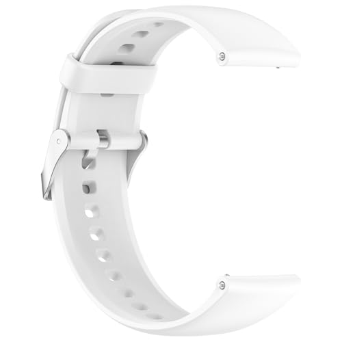 Fcnjsao Silikon-Armband, Unisex, Armband für Uhr, 22 mm, wasserabweisend, Ersatzarmband, einfache Installation Fcnjsao Silikon-Armband, Unisex, Armband für Uhr, 22 mm, wasserabweisend, Ersatzarmband, einfache Installation von Fcnjsao