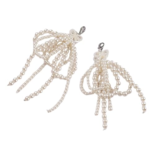 Fcnjsao Sweet Pearls Perlen Bowknot Schuhschuh Schnürsenkel Clip Decorative Anhänger Für Mädchen Frauen Lässige Schuhe Einfach Zu Benutzen von Fcnjsao