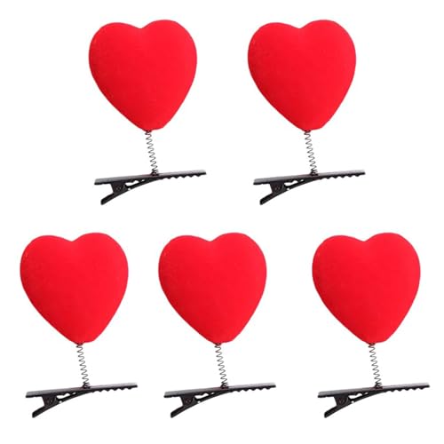 Geburtstagsfeier Haarclip Für Kinder Cartoon Ente/Hühnchen Haarschlüsse 5pieces Musikfest Haar Pin Mädchen Urlaub Barrettes von Fcnjsao