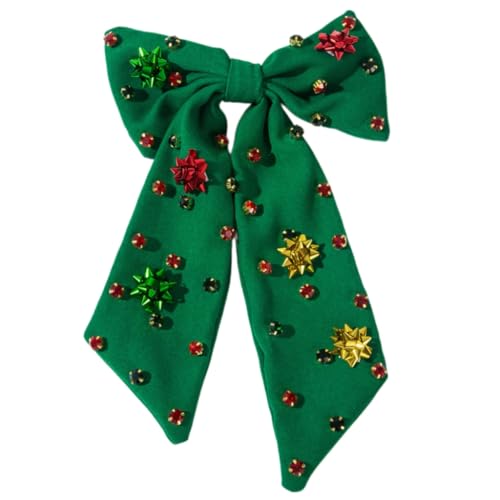 Haarspange Mit Weihnachtlichen Schleifen Haarnadel Für Den Täglichen Gebrauch Bequeme Haarnadel Für Partys Und Den Täglichen Gebrauch von Fcnjsao