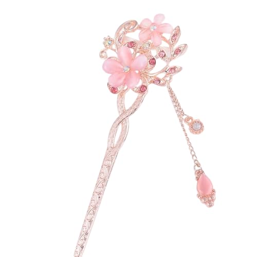 Haarstab Chinesische Alte Legierungshaarspannstäbchen Traditionelle Haarnadel Traditionelle Haare Luxuriöser Schmuck von Fcnjsao