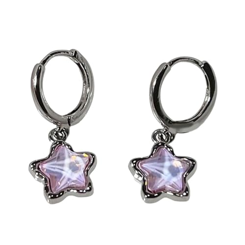 Mode Elegante Verträumte Star Charme Ohrringe Temperament Dangle Ohrringe Süßer Cooler Anhänger Ohrring Party Schmuck Schmuck von Fcnjsao