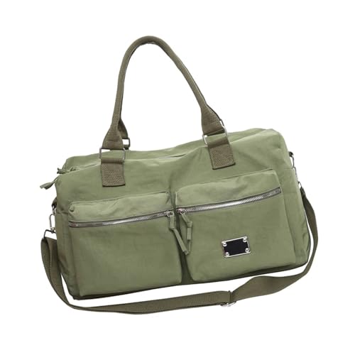 Moderne Reisetaschen Mit Großzügigen Aufbewahrungsfächern Tränenresistente Nylonhandtaschen Umhängetaschen Für Fitnessstudio Enthusiasten Outdoor Sports Duffle von Fcnjsao