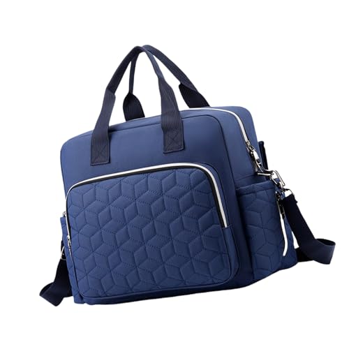 Modische Baby-Wickeltasche mit reichlich Innenausstattung und leicht zu tragenden Schultergurten, funktionelle Mutterschaft für Mutter, Neugeborene, Mutterschaft, D von Fcnjsao