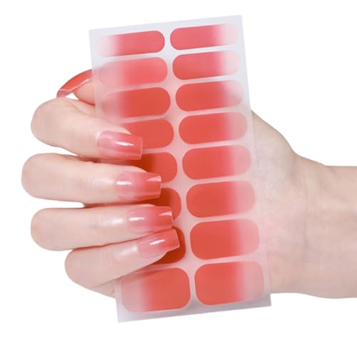 Nagellack Aufkleber Katzenaugen Gele Nagelstreifen Nagellack Wraps Glitzernde Gele Nagelaufkleber Maniküre Aufkleber von Fcnjsao