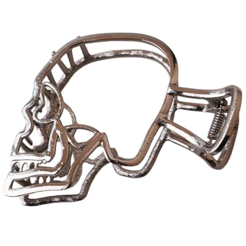 Neuheit Schädel Form Klaue Clip Haar Klaue Für Erwachsene Kinder Halloween Haar Clip Haar Grip Cosplay Kostüm Haar Styling Werkzeug von Fcnjsao