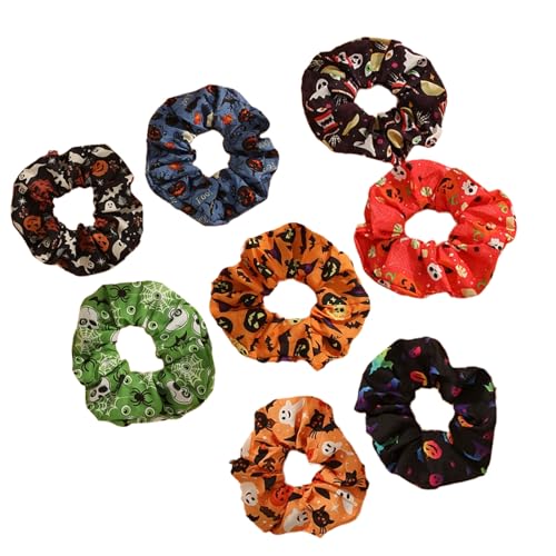 Punk Haarkrawatte Für Erwachsene Teenager Elastic Hair Seil Pferdschwanzhalter Für Lässige Formelle Haare Dekore Halloween Cosplay Requisiten von Fcnjsao