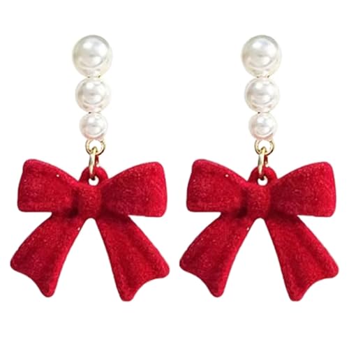 Schleifenförmige Ohrring-Verzierung für Frauen, elegante Schleifen-Ohrringe, Ornament, trendiges Damenmodeaccessoire Schleifenförmige Ohrring-Verzierung für Frauen, elegante Schleifen-Ohrringe, Ornament, trendiges Damenmodeaccessoire von Fcnjsao