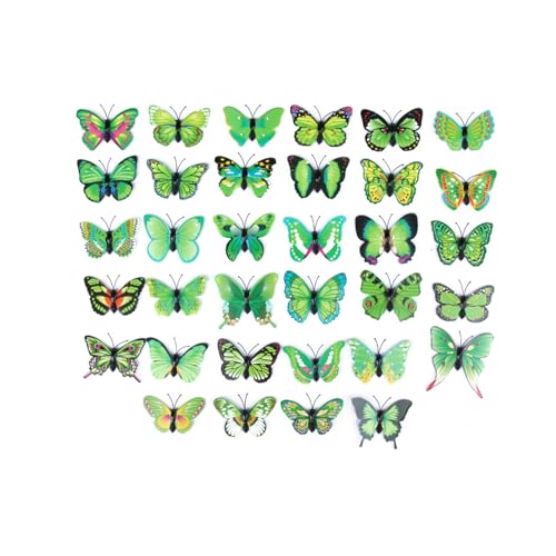 Schmetterlings-Haarspange für Schmetterlings-Haarspangen, 3D-Regenbogenfarben, für Mädchen, Haarspange, Haar-Accessoire, Schmetterlings-Haarspangen für Mädchen, 3D von Fcnjsao