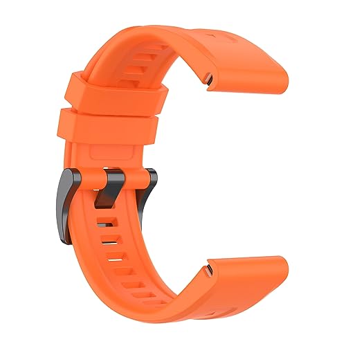 Schnellverschluss für Smart Watch Loop Silikon-Armband passend für Fenix 7 Solar Komfortables Armband von Fcnjsao