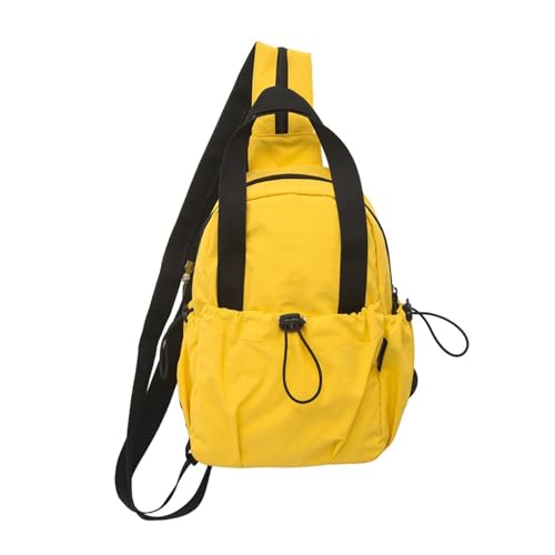 Slings Bag Crossbody Rucksack Umhängetasche Fannys Pack Handtasche Brust Daypack Mit Reißverschlussriemen Für Frauen Männer Geschenke Brusttagesack Mit Reißverschlussgurt von Fcnjsao
