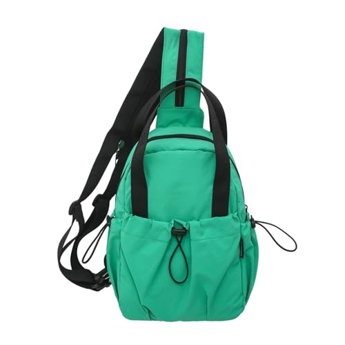 Slings Bag Crossbody Rucksack Umhängetasche Fannys Pack Handtasche Brust Daypack Mit Reißverschlussriemen Für Frauen Männer Geschenke Brusttagesack Mit Reißverschlussgurt von Fcnjsao