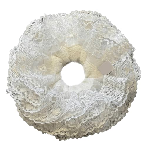 Spitzenhaarspitzen Scrunchie Hair Accessoires Pferdeschwanzhalter Für Alltägliche Kleidung Oder Besondere Anlässe Wie Partys Und Daten von Fcnjsao
