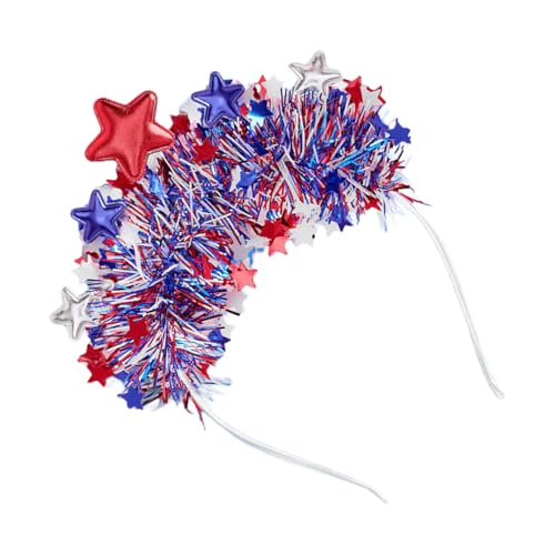 Sternmuster Stirnband Haltbarkeit Fabric Hair Reifen Bequeme Stirnbänder Für Partys Und Tägliche Verschleiß von Fcnjsao