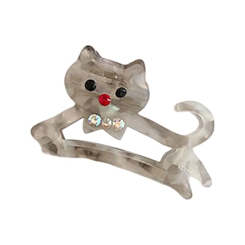Stilvolle Katzen Acetat Haarclip Hair Accessoire Haarstücke Kopfbedeckung Einfach Zu Verwenden Um Jedem Outfit Charme Zu Verleihen von Fcnjsao