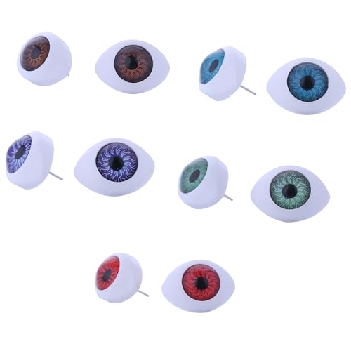 Stilvolle augenförmige Ohrstecker-Kollektion, 5 Stück, besondere Geschenke für Stile, individuelle, trendige Outfits, Freizeitkleidung Stilvolle augenförmige Ohrstecker-Kollektion, 5 Stück, besondere Geschenke für Stile, individuelle, trendige Outfits, Freizeitkleidung von Fcnjsao