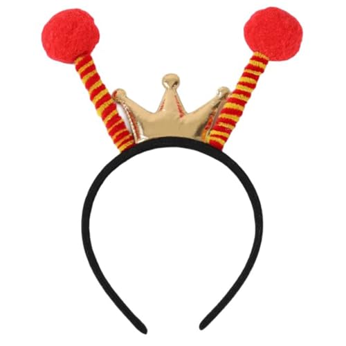 Temperament Haarreifen Tägliches Dating Seitlicher Kopfschmuck Elegante Damen Stirnbänder Verstellbarer Haarreifen Für Kinder Und Erwachsene von Fcnjsao