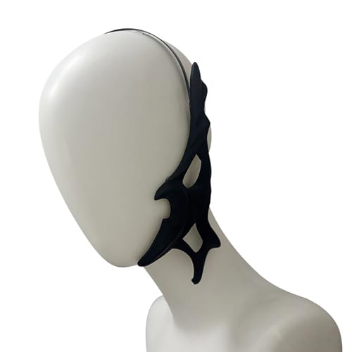 Vielseitige Anime Haarclip Horn Halloween Horn Flacher Clip Halloween Haarnadel Dunkle Elegante Haarclip Für Cosplay von Fcnjsao