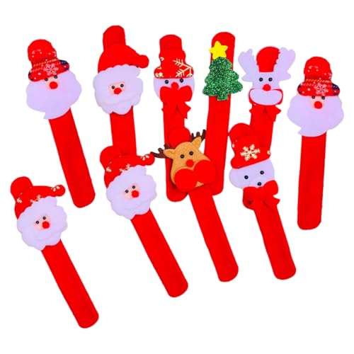Weihnachtsklöppel für Kinder, Weihnachten, Handgelenk-Dekoration, Abschlussfeier, Party-Dekorationen von Fcnjsao