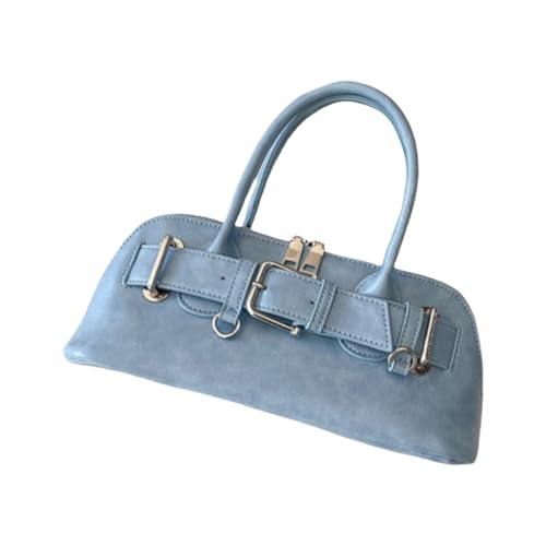 Women Crossbody Bag Fashion Schulter PU Leder Handtasche All Matching Bowling Stilvolle Boten Frauen Schulter Trend Crossbody Messenger PU Leder Handtasche Bowling von Fcnjsao