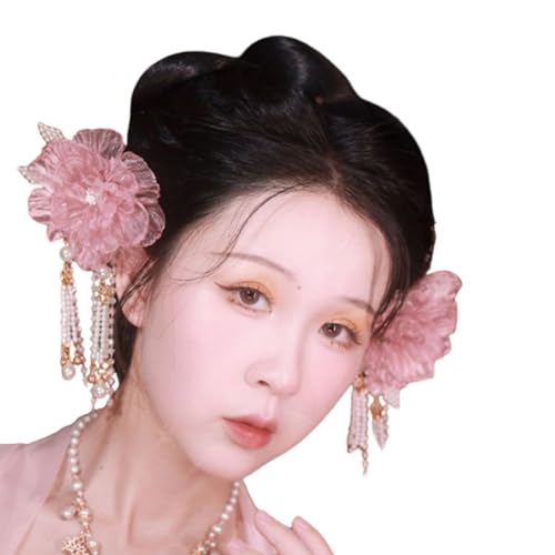 Zarte Haarspangen, lange Quasten für Mädchen, antikes chinesisches Kostümzubehör, Hanbiuk-Zubehör, Cosplay-Zubehör, Gürtel von Fcnjsao