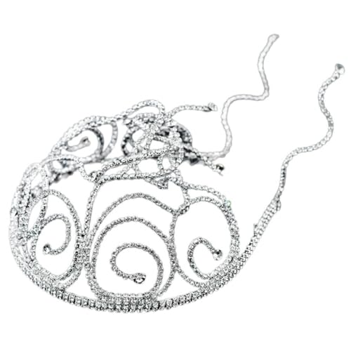 Zarter Haarschmuck Mit Strasssteinen Verstellbare Größe Geburtstags Haarschmuck Glitzerndes Haarband Für Den Alltag Und von Fcnjsao