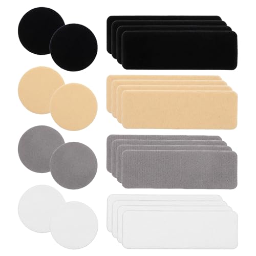 24 Stück Schuhflicken Für Löcher, Schuhe Ferse Reparatur Selbstklebende Sneaker Heel Repair Patch Schuhreparatur Sets Selbstklebendea Sneakers Reparatur Patches Klebeband Pads Für Sneaker High Heels von FdcLixuvol