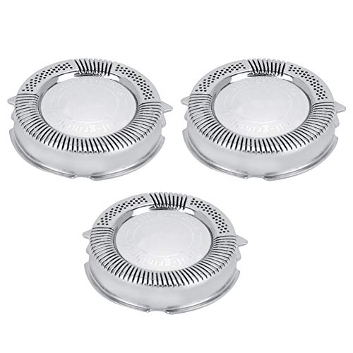 Fdit 3 Pcs Steel Shaver Head Ersatzzubehör Fit für Philips HQ8 PT720 HQ7340 HQ7120 HQ7360 MEHRWEG VERPAKUNG von Fdit