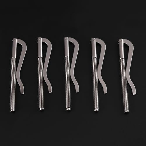 Fdit Brieftasche Springclip für Leder Brieftasche - Langlebiger Geldclip für Kreditkartenhalter von Fdit