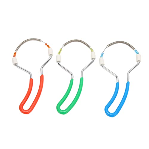 Fdit Frühlingshaarentfernung Stick Leichtes Haarfädel -Epilator, Entfernt von der Wurzel, 3 PCS Set Blaugrün Rot für Vielbeschäftigte Frauen Unterwegs von Fdit